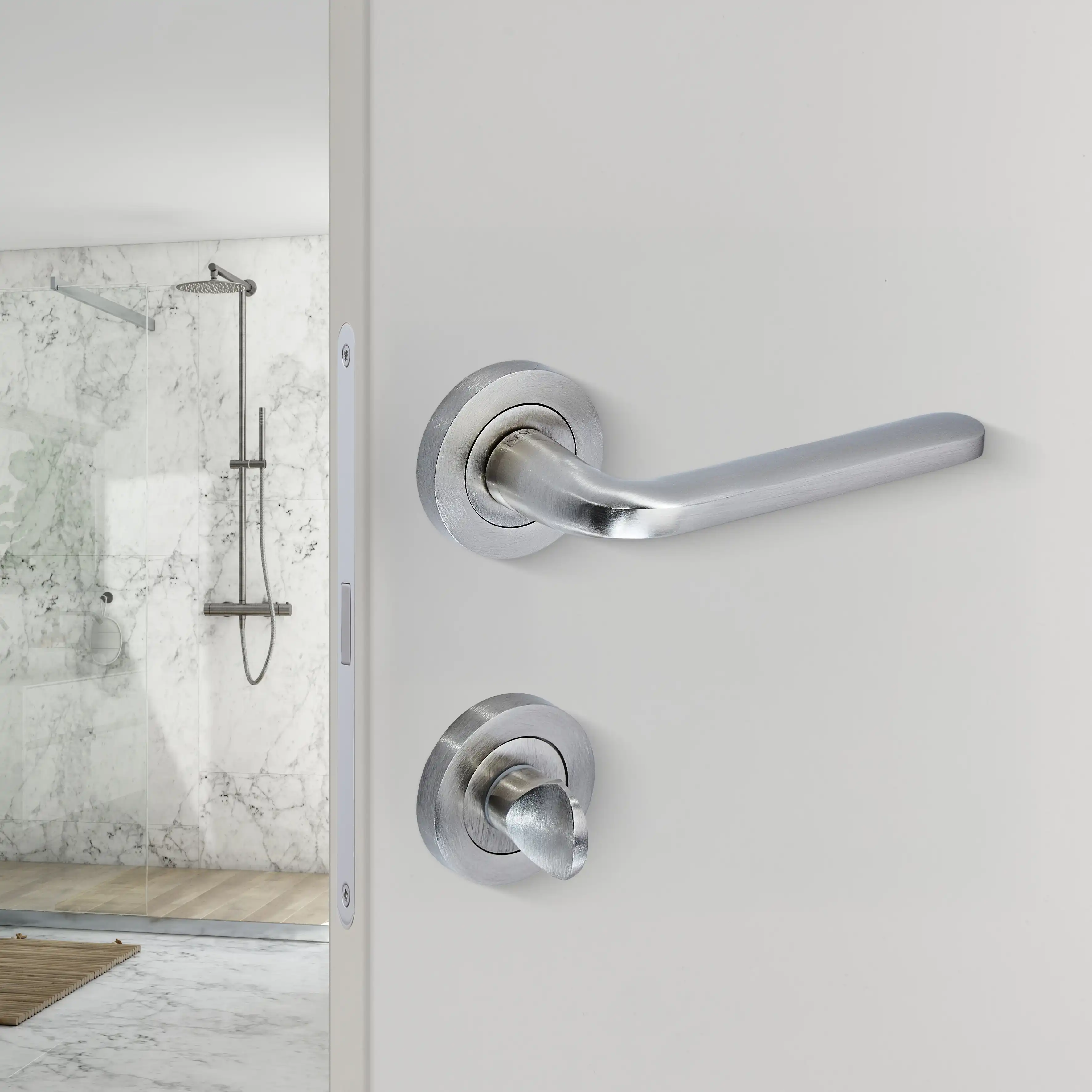 Sese Araç Modeli Wc Kapı Kolu Saten (200-222R-02-53) - 2