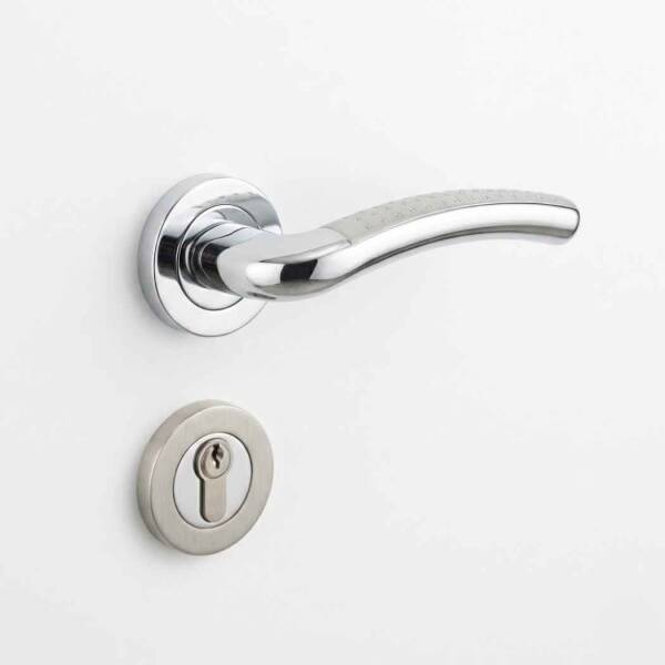 Sese Kapı Kolu Nikel/Inox (200-74R-21/53) - 2