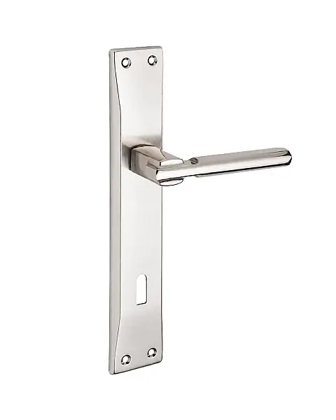 Sese Aynalı Oda Ekonomik Kapı Kolu Nikel/Inox (200-73-01-21/53) - 4