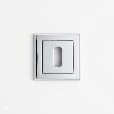 Sese Kapı Kolu Oda Rozeti Krom Renk (201-23-01-18) - Sese