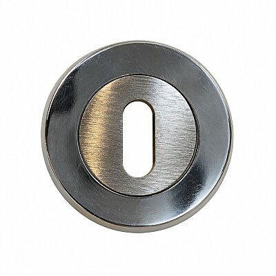 Sese Kapı Kolu Oda Rozeti Nikel Saten Renk Plastik (201-22-01-21/53) - Sese