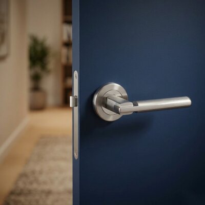 Sese Yasmin Modeli Kapı Kolu Inox/Nikel Saten (200-73R-21/53) - Sese