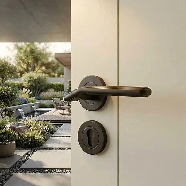 Sese Azra Modeli Kapı Kolu Siyah (200-91R-02) - 1