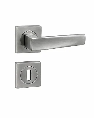 Sese Duru Modeli Rozetli Oda Kapı Kolu Inox Renk (200-203R-01-53) - Sese (1)