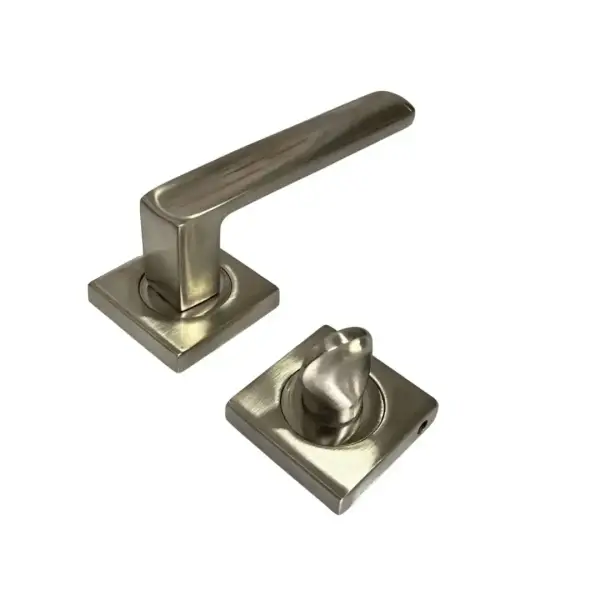 Sese Duru Modeli Rozetli Wc Kapı Kolu Inox (200-203R-02-53) - 1