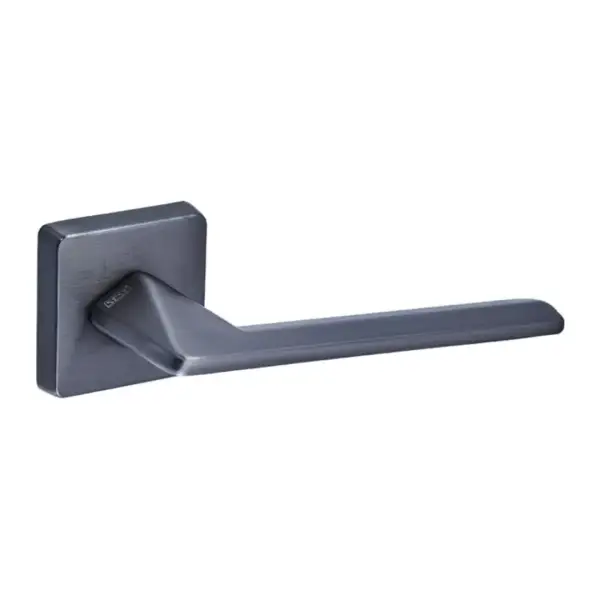 Sese Eliz Modeli Rozetli Wc Kapı Kolu Antrasit Renk (200-201R-02-54) - 2