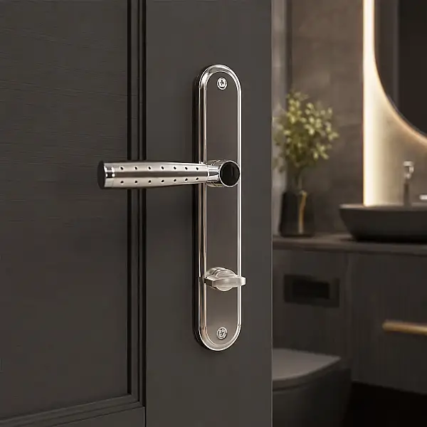 Siba Wc Banyo Kapı Kolu Krom/Inox (200-84-02-18/53) - 1