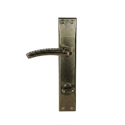 Sese Aynalı Wc Banyo Kapı Kolu Nikel/Inox (200-74-02-21/53) - Sese