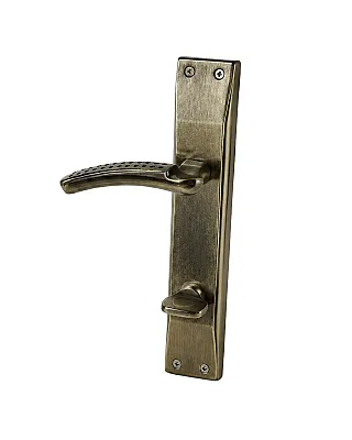 Sese Aynalı Wc Banyo Kapı Kolu Nikel/Inox (200-74-02-21/53) - 5