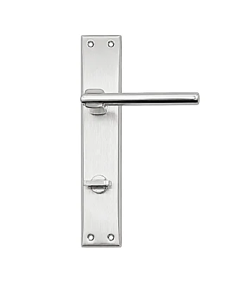 Sese Aynalı Wc Ekonomik Kapı Kolu Nikel Saten (200-73-02-21/53) - Sese (1)
