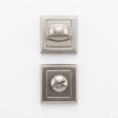 Sese Kapı Kolu Wc Rozeti Nikel Saten Renk (201-23-02-53) - Sese