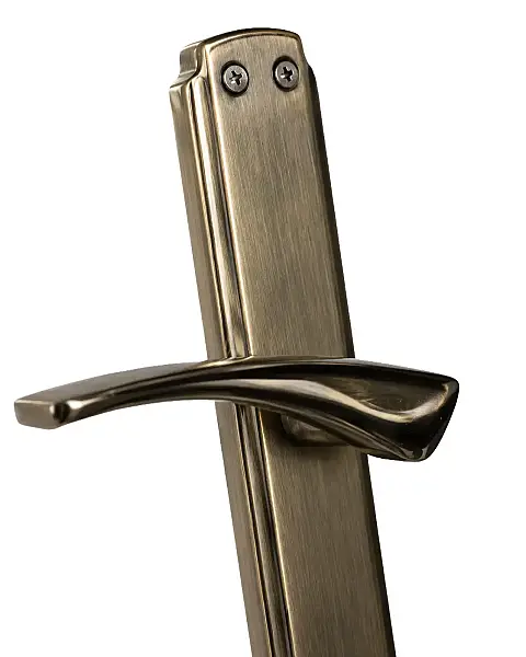 Sese Aynalı Yale Giriş Kapı Kolu Nikel/Inox (200-32-03-21/53) - 3