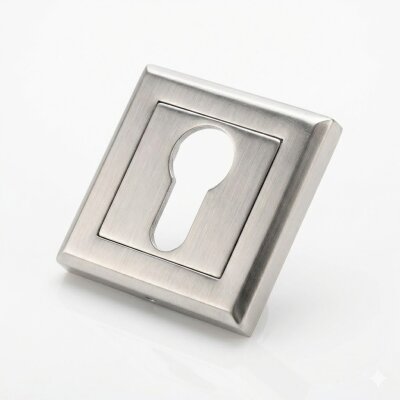 Sese Kapı Kolu Yale Rozeti Nikel Saten Renk (201-23-03-53) - Sese