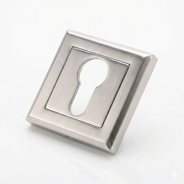 Sese Kapı Kolu Yale Rozeti Nikel Saten Renk (201-23-03-53) - 1