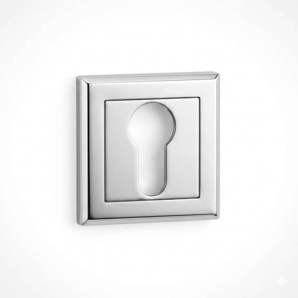 Sese Kapı Kolu Yale Rozeti Krom Renk (201-23-03-18) - 1