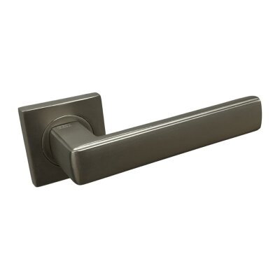 Sese Jale Modeli Rozetli Oda Kapı Kolu Inox Renk (200-213R-01-53) - 1