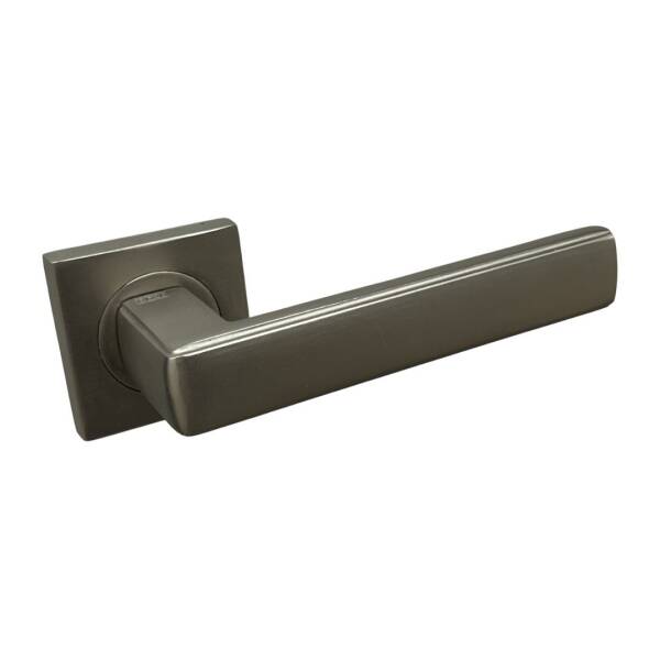 Sese Jale Modeli Rozetli Oda Kapı Kolu Inox Renk (200-213R-01-53) - 1