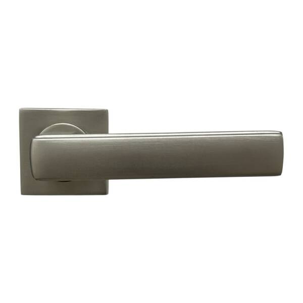 Sese Jale Modeli Rozetli Oda Kapı Kolu Inox Renk (200-213R-01-53) - 2