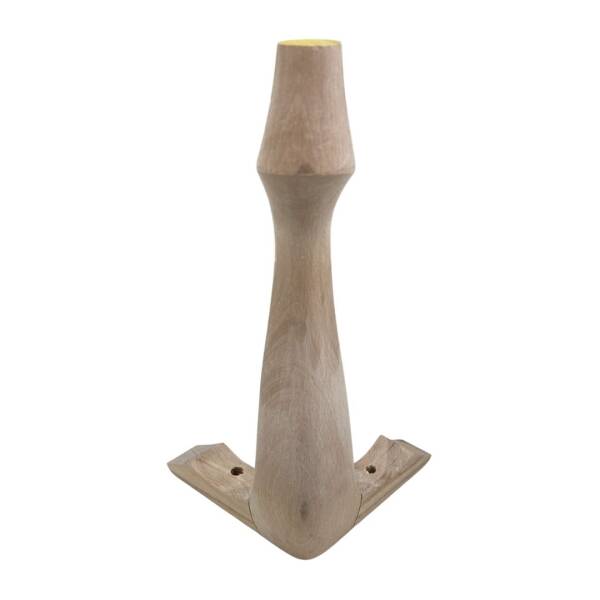 Sese Ahşap Kulaklı Masa Ayağı Ham Ayak 8x8x45cm (401-23-45-01) - 2