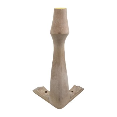 Sese Ahşap Kulaklı Masa Ayağı Ham Ayak 8x8x35cm (401-23-35-01) - 2