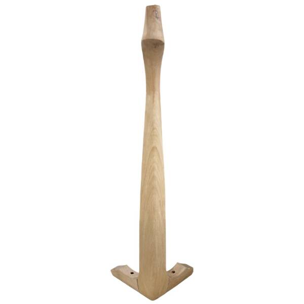 Sese Ahşap Kulaklı Masa Ayağı Ham Ayak 8x8x75cm (401-23-75-01) - 1