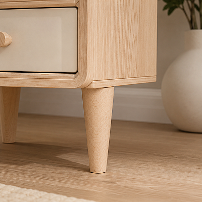 Sese Konik Ahşap Ayak 10cm (401-60-10-08) - Sese (1)