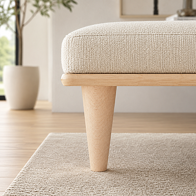 Sese Konik Ahşap Ayak 10cm (401-60-10-08) - 4