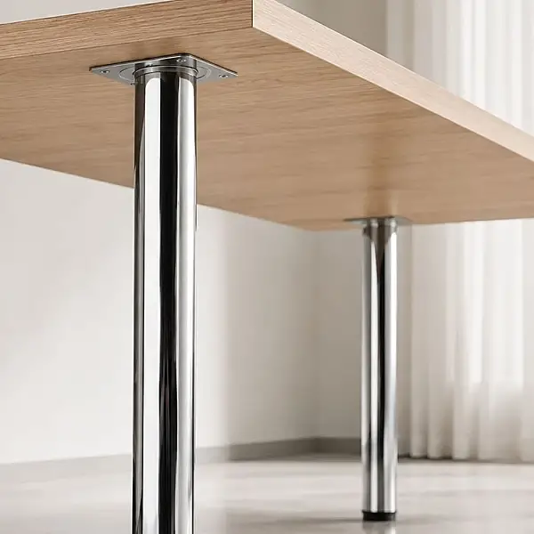 Sese Metal Masa Ayağı Krom Renk 6x41 Cm (140-01-41-18) - 2