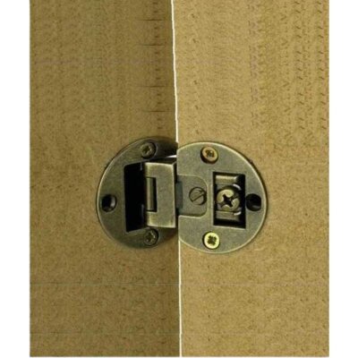 Sese Yuvarlak Gömme Masa Menteşesi Antik Renk (SS600-27) - Sese