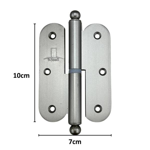 Sese Okka Alüminyum Sol Menteşe Saten 10cm (104-14-22-81) - 1