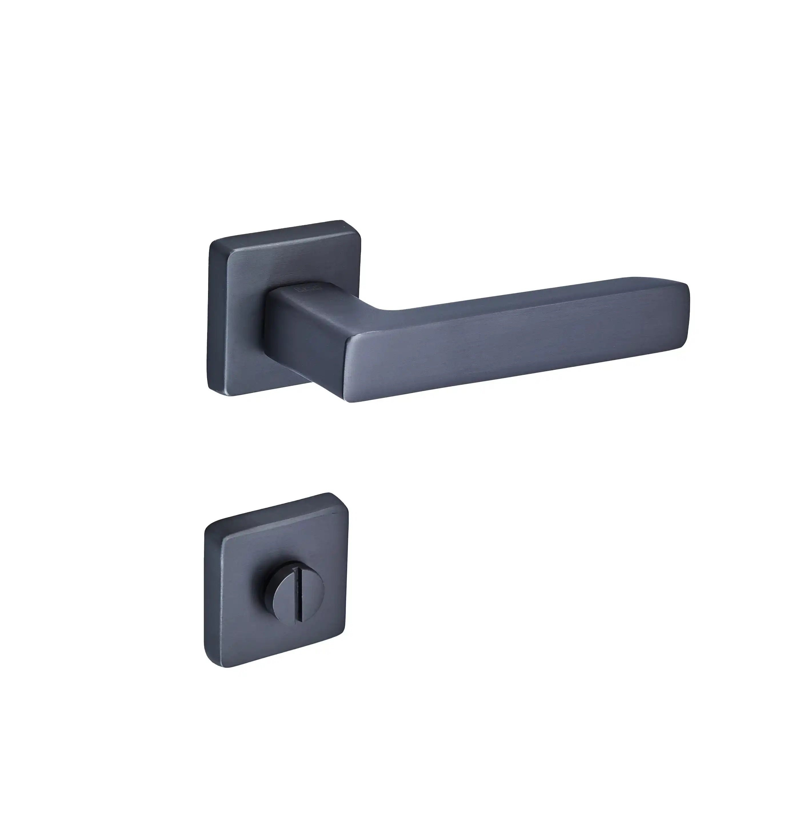 Sese Mira Modeli Rozetli Wc Kapı Kolu Antrasit Renk (200-207R-02-54) - 3
