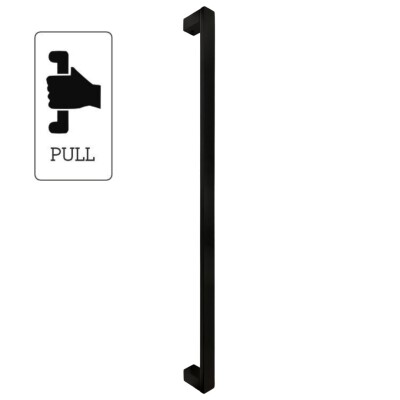 Sese Mira Siyah Çekme Kol 60cm (202-51-60-02) - 1