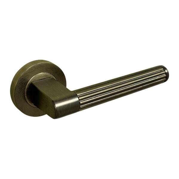 Sese Nazar Modeli Yuvarlak Rozetli Wc Kapı Kolu Antik Renk (200-233R-02-94) - 1