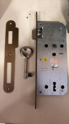 Sese Oda Kilidi Oval Antik Sarı 45mm 18mm Ayna (700-45-18-01O-94) - 