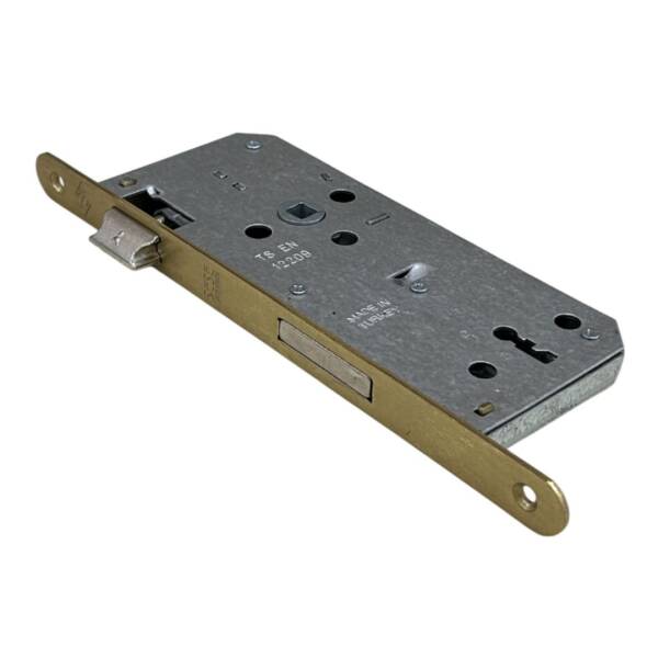 Özen Oda Kilidi Oval Mat Titanyum 45mm 18mm Ayna 700-45-18-01O-05) - 1