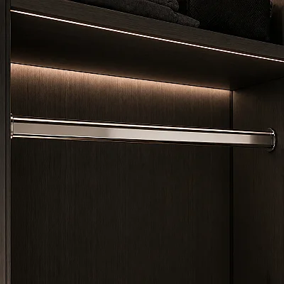 Sese Metal Oval Askı Borusu Krom 1 Metre (414-04-18) - 1