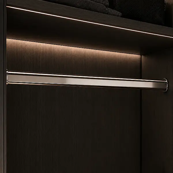 Sese Metal Oval Askı Borusu Krom 1 Metre (414-04-18) - 1
