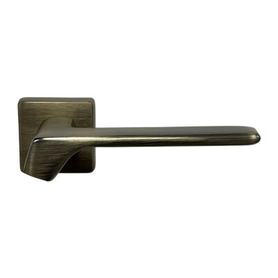Sese Özge Modeli Kare Rozetli Oda Kapı Kolu Antik Renk (200-220R-01-94) - 2