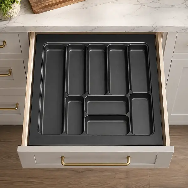 Sese Plastik Ekonomik Kaşıklık 55x49 Cm Antrasit (400-07-05-54) - 1