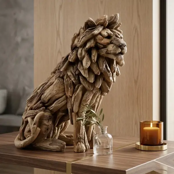Sese Polyester Aslan Figür (PNL-A24104) - 1