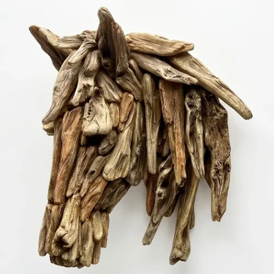 Sese Polyester At Figürlü Duvar Süsü (PNL-A24116) - SESE (1)