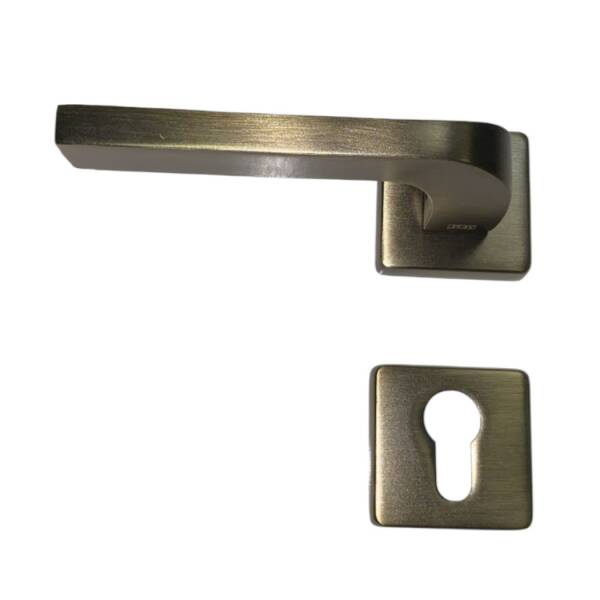 Sese Aysu Modeli Yale Rozetli Kapı Kolu Antik Sarı (200-241R-03-94) - 2