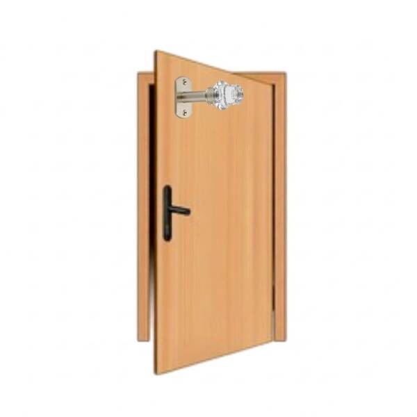 Sese Sac Yer Tamponu Plastik Başlı Saten Renk Stoper 15cm (210-08-53) - 1