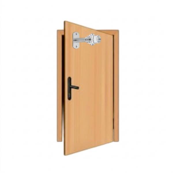 Sese Sac Yer Tamponu Plastik Başlı Saten Renk 8cm Stoper (210-07-53) - 1