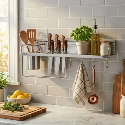 Sese Set Üstü Krom Kaşıklık Bıçaklık 600mm (240-02-25-18) - 1