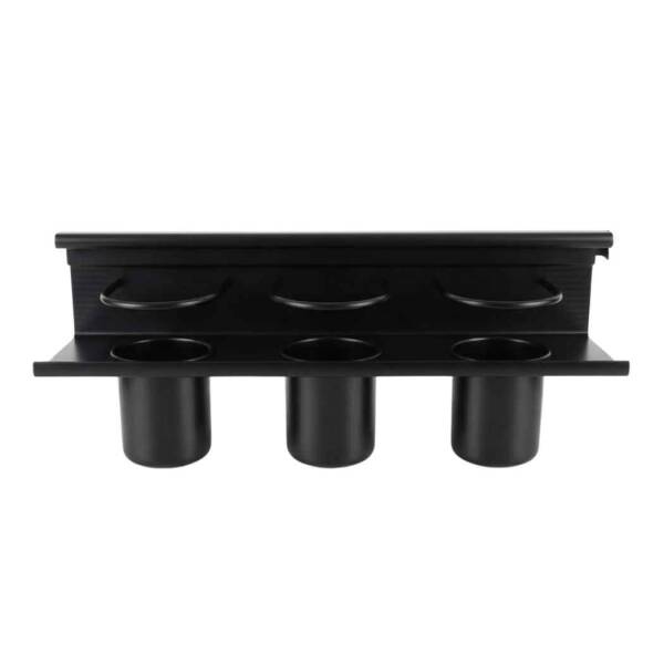 Sese Set Üstü Kaşıklık Üç Bardaklı Siyah 60 cm (240-02-27-02) - 1