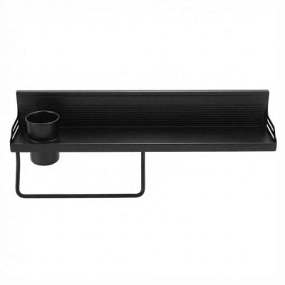 Sese Set Üstü Siyah Tek Bardaklı Kaşıklık 600mm (240-02-21-02) - Sese (1)