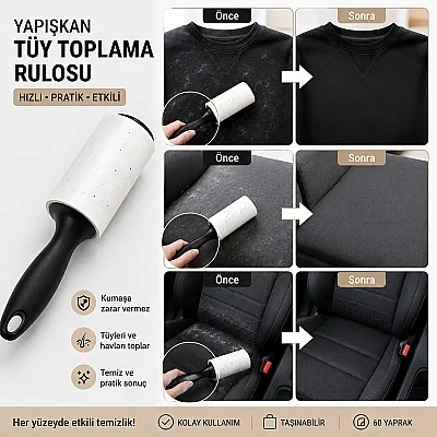 Sese Tüy Toplama Rulosu 60 Yaprak (4912105) - 2