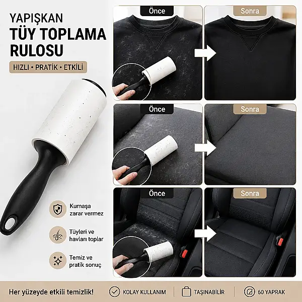 Sese Tüy Toplama Rulosu 60 Yaprak (4912105) - 2