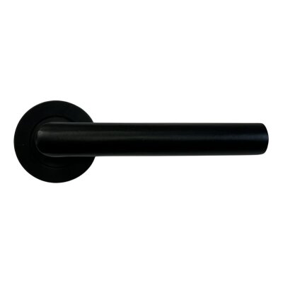 Sese Venedik Modeli Rozetli Kapı Kolu Siyah Renk (200-90R-02) - 1